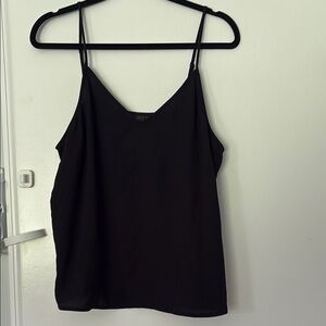 Halogen Classic Black Camisole Top